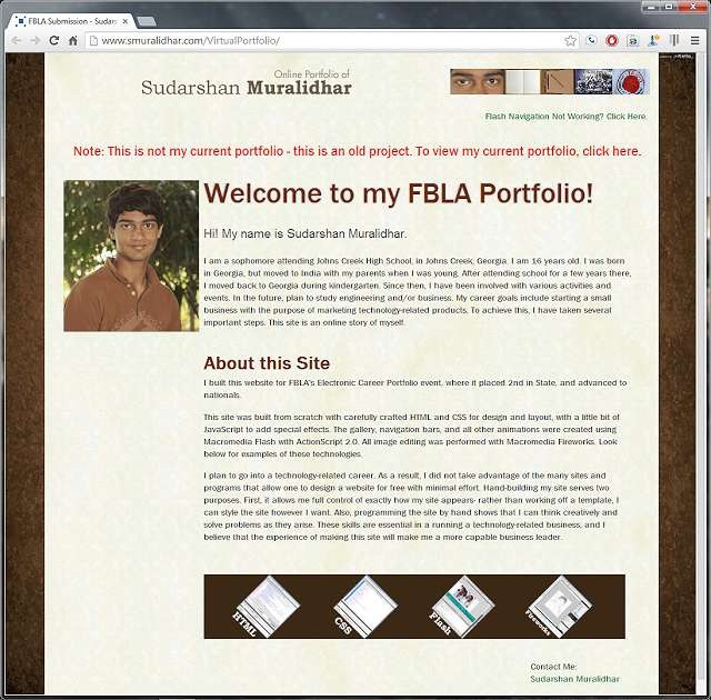 Electronic Career Portfolio